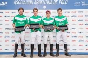 La Natividad, winners of the high & medium goal Metro; La Atalaya wins low goal