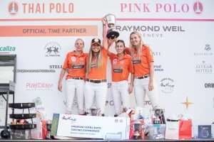 Thai Polo/PLTV festejó en la primera Pink Polo Cup Argentina