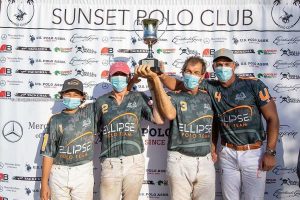 Ellipse, winners of the 2021 Amateur Cup at Sunset Polo Club