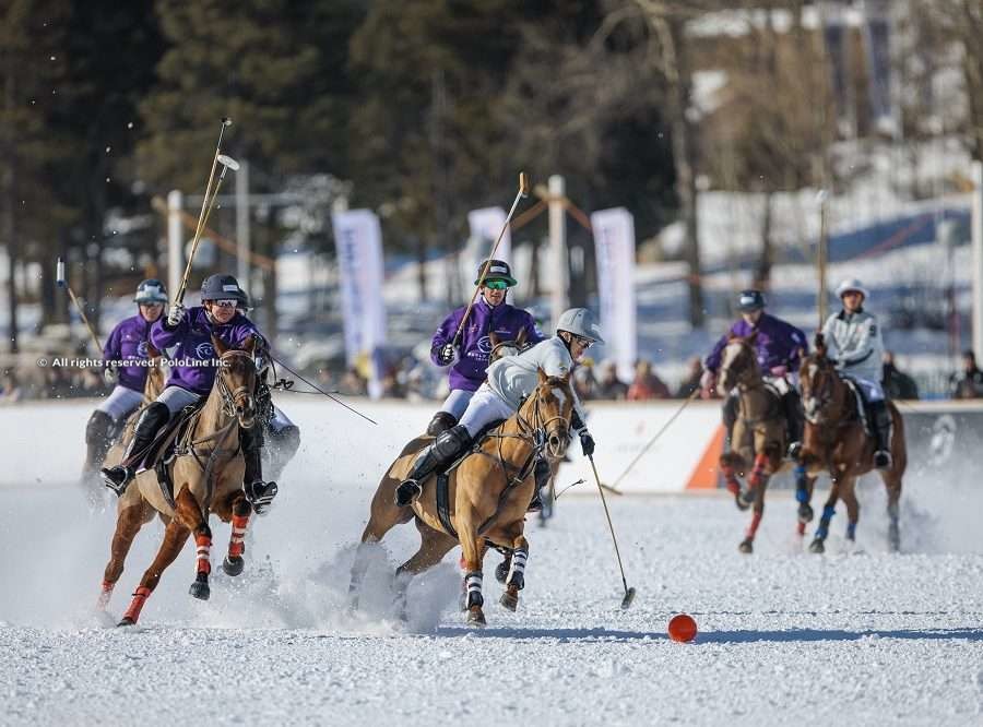 Pololine The fabulous Snow Polo World Cup St. Moritz kicked off