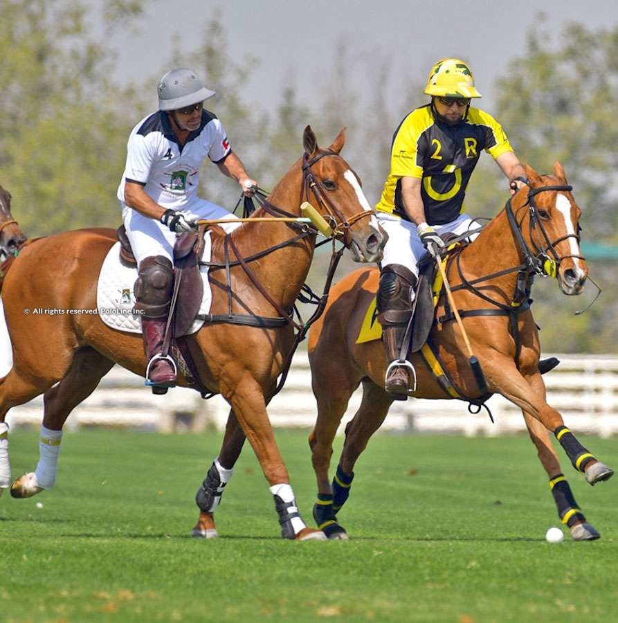 Sultan Bin Zayed Polo Cup, Day 1