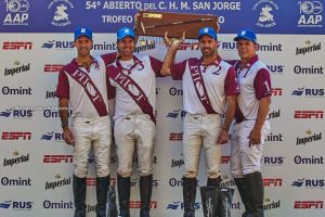 San Jorge Open: Ellerstina Pilot, the first champions of the Argentine season