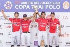 Scone, el gran campeón del 57 Abierto del Jockey Club Copa Thai Polo