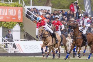 Scone swept Ellerstina Pilot and qualified to the final of the 57th. Jockey Club Open Thai Polo Cup