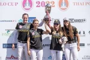 Dundas festejó en la Pink Polo Cup Argentina