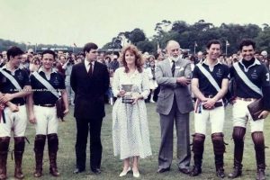 The coronation of His Majesty King Charles III, the polo player King