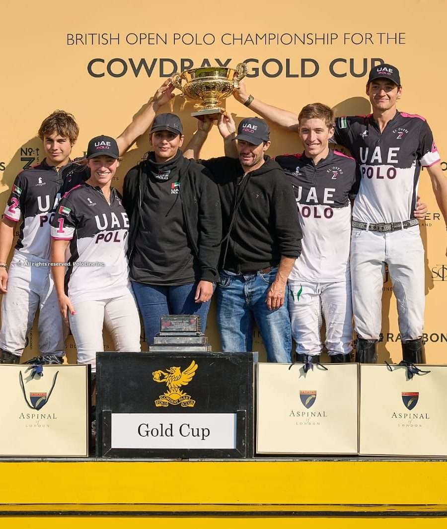 UAE Polo Revels in Triumph as the Gold Cup 2022 Dubai Open Champions