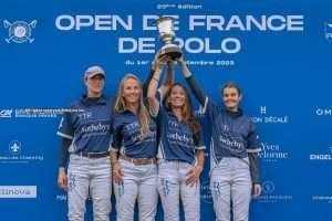 TTR Sotheby’s, the winners of the Open de France Féminin