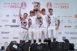 Ojo Caliente and El Overo Z7 UAE the champions at Thai Polo Cup