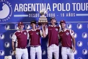 Kazak, the winners of the Ellerstina stage of the Argentina Polo Tour