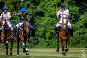 The Coupe Patrick Guerrand Hermes is underway at Polo Club du Domaine de Chantilly