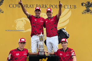 Emlor ran out the champions of the Duke of Sutherland Cup