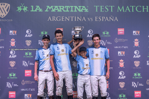 Argentina won the Test Match against Spain