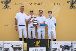Ferne Park won the Dollar Cup, at Cowdray Park Polo Club