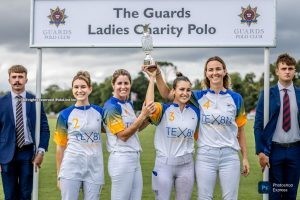 La Dolfina Tex8n won the Ladies High Goal Tournament, at Guards