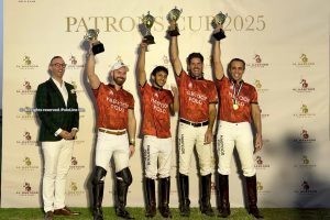Habtoor, the winners of the Patrons Cup