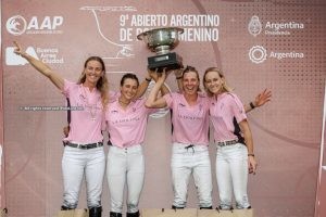 9º Abierto Argentino Femenino de Polo: La Dolfina, nuevamente campeón