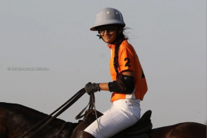 Sanjula Mann, la única polista en la temporada del Jindal Polo Estate