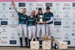 Ladies 22 goal VL: Salty Polo las campeonas del certamen femenino en Cirencester