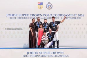 Royal Johor se consagró campeón del Johor Super Crown Polo Tournament